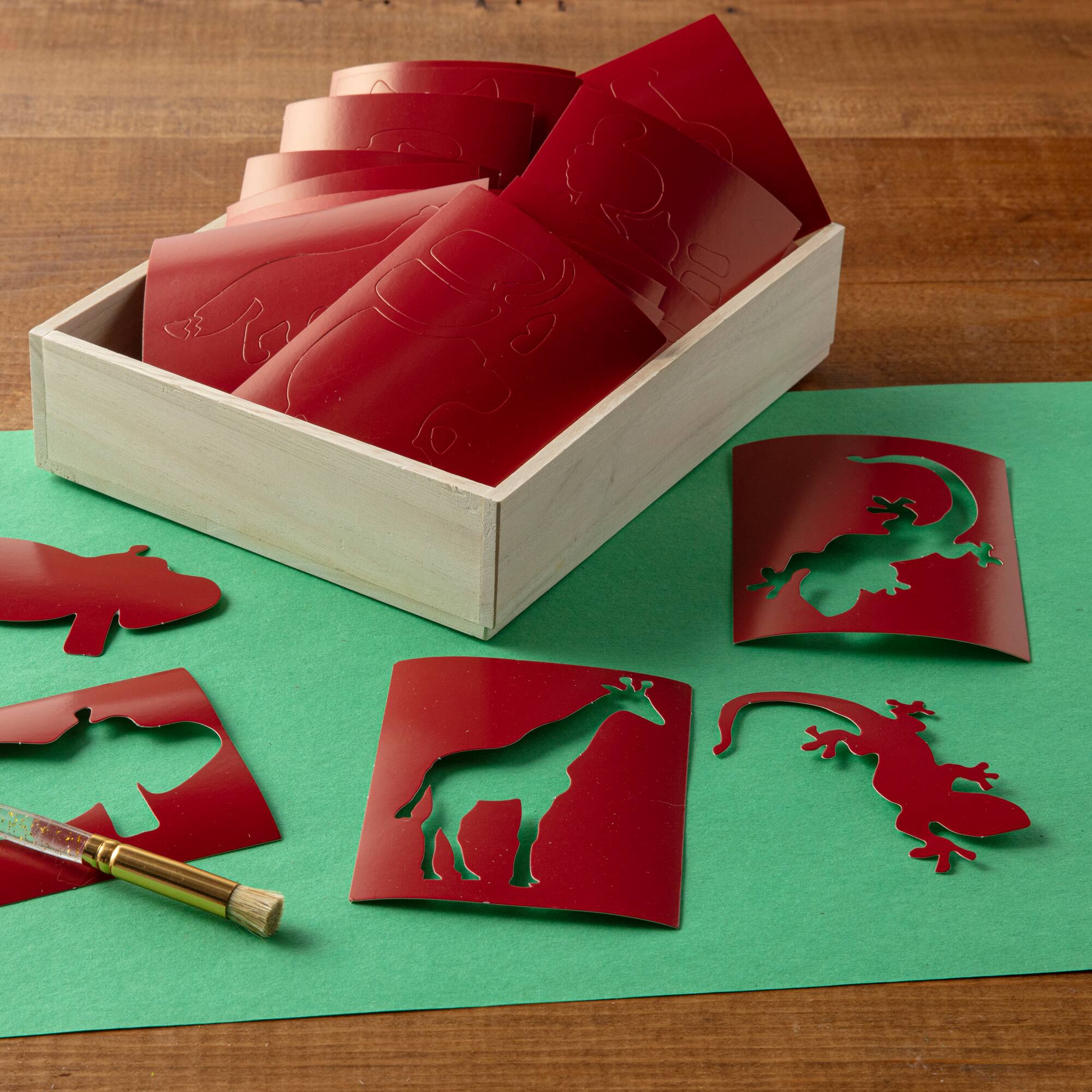 3" Animal Paper Stencils Set by Craft Smart™